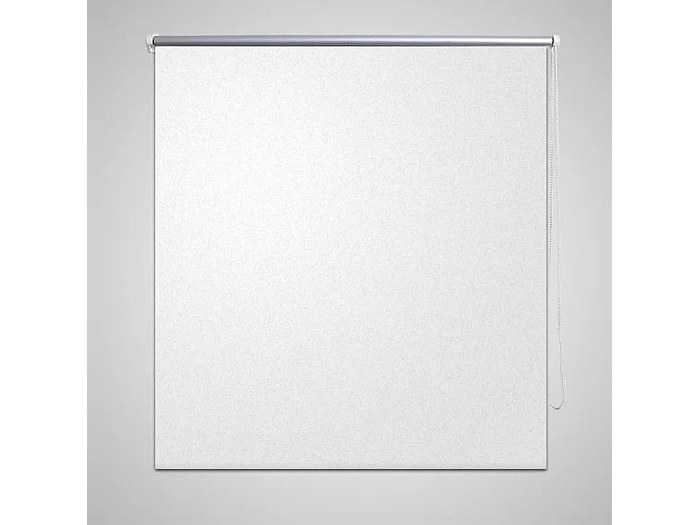 Tenda A Rullo Oscurante VidaXL 140x230 Cm – Bianca, Blocca Al 100% La Luce E Isola Dal Freddo E Caldo