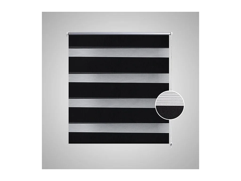 Store enrouleur tamisant 120 x 175 cm noir