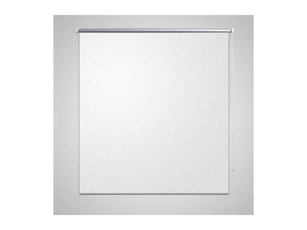Verduisterend rolgordijn 80 x 230 cm wit