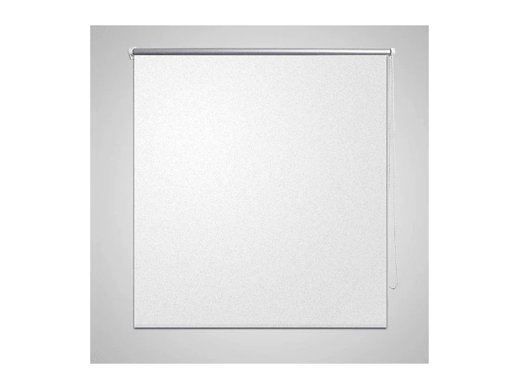 Store enrouleur occultant 100 x 175 cm blanc