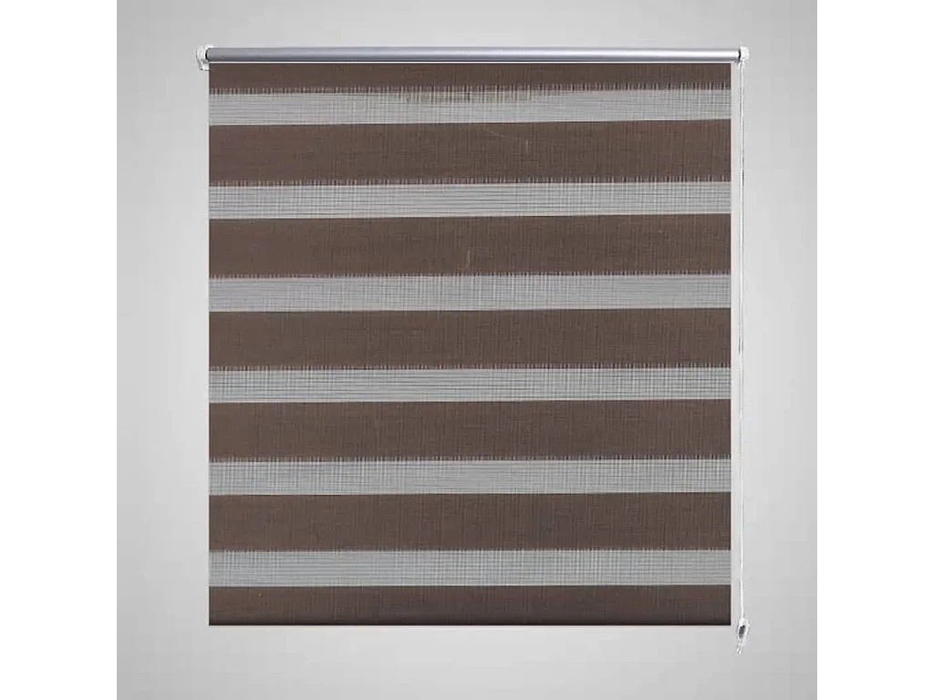 Store enrouleur tamisant 100 x 175 cm marron