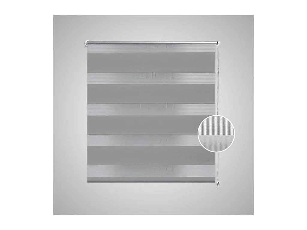 Tenda a rullo filtrante 140 x 175 cm grigia