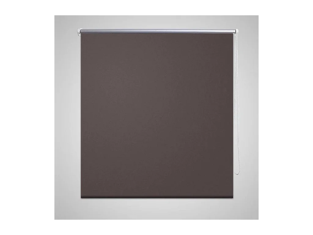Verduisterend rolgordijn 160 x 230 cm bruin