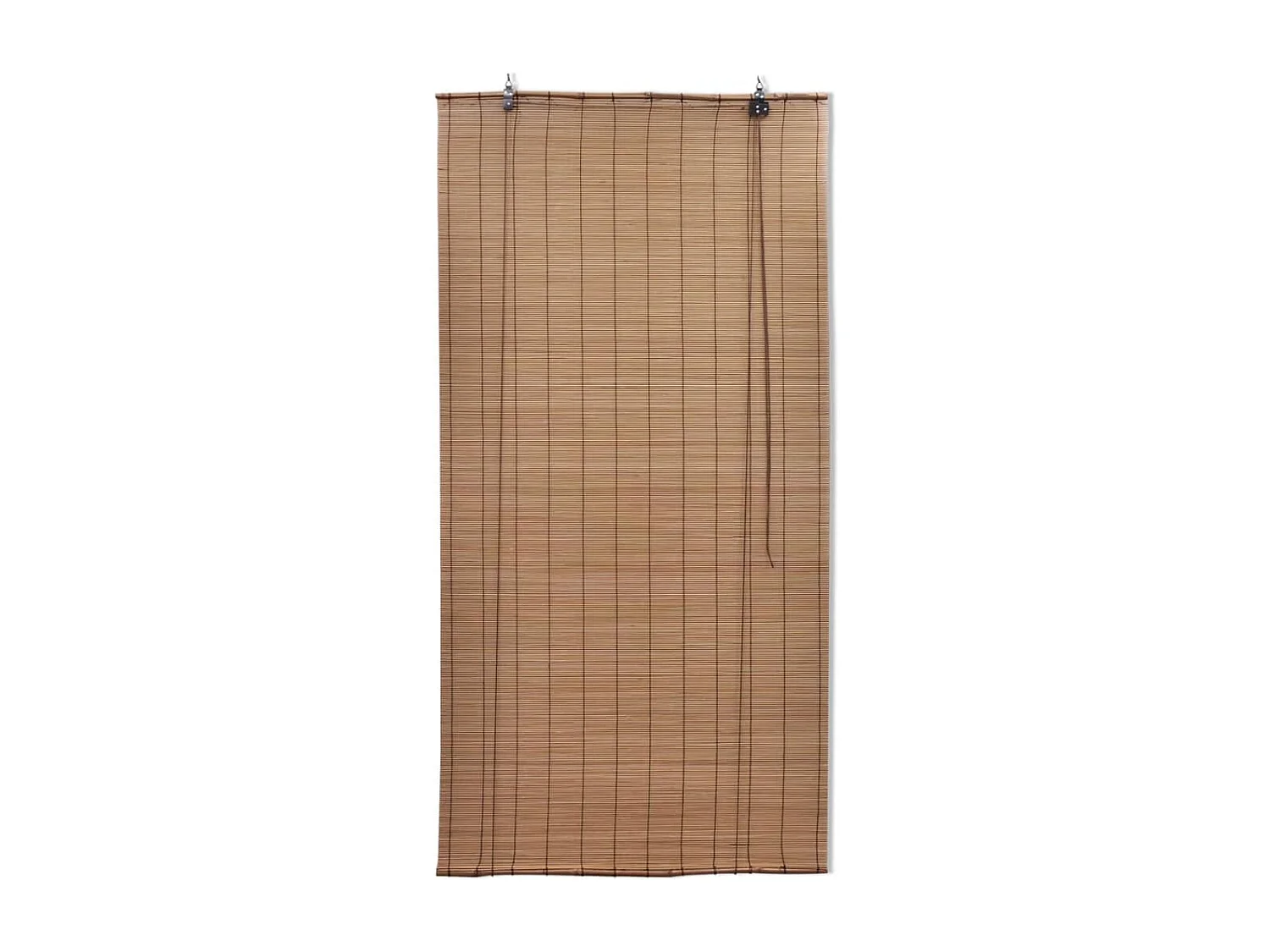 Stores roulants en bambou 2 pcs Marron 120x220 cm