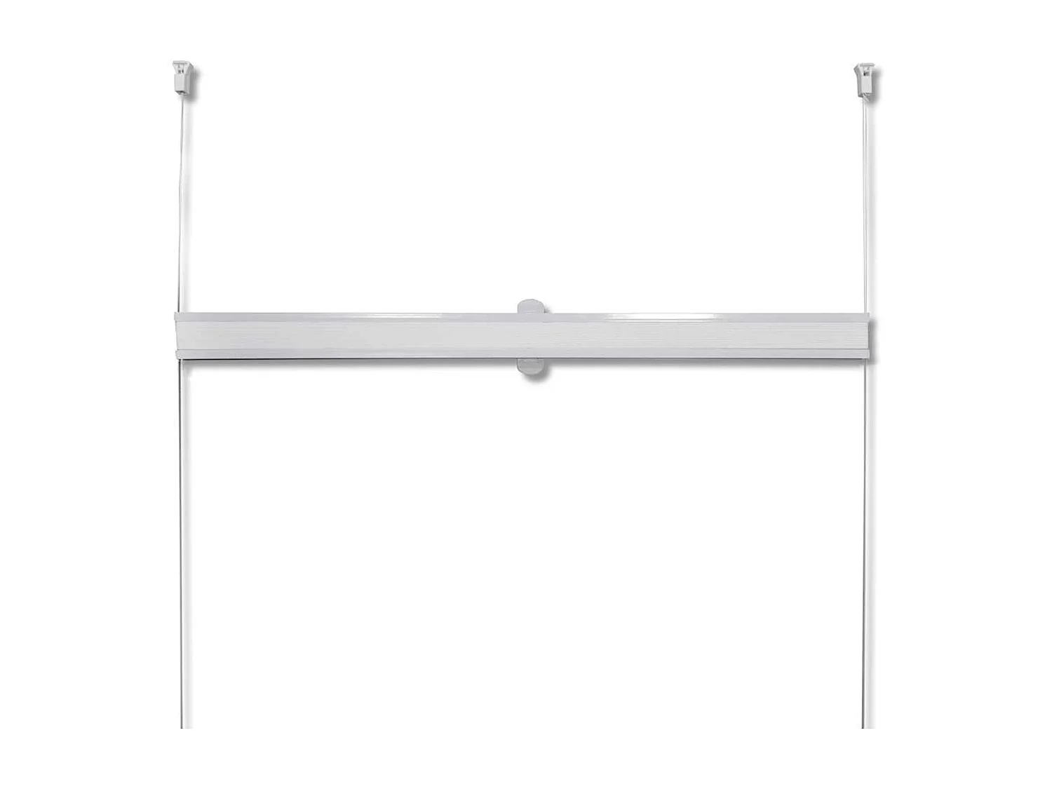 Estor plisado 40x125 cm Blanco