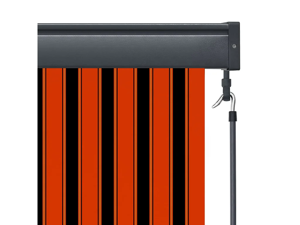 Tenda a rullo da esterno 60x250 cm Arancione e marrone