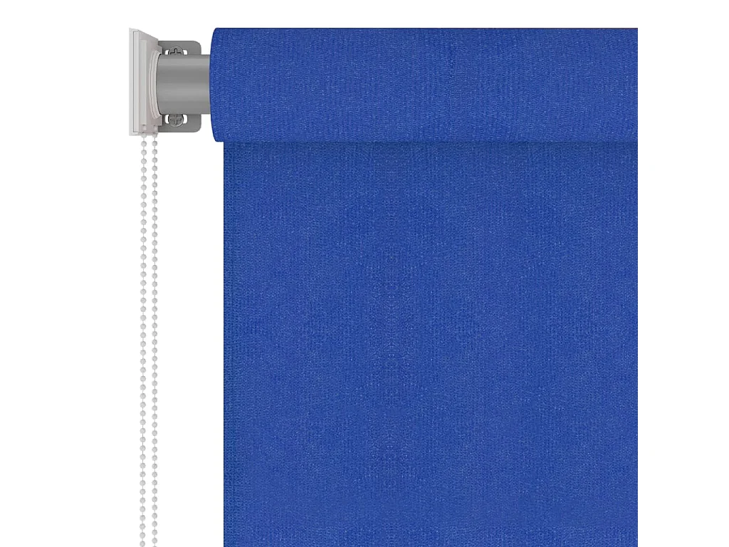 Store roulant d'extérieur 60x140 cm Bleu PEHD