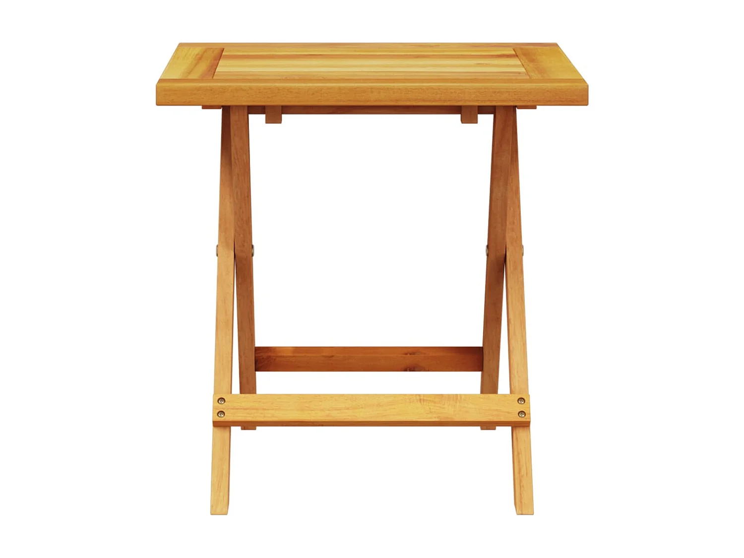 Loungestoel met kussen en massief acaciahouten tafel