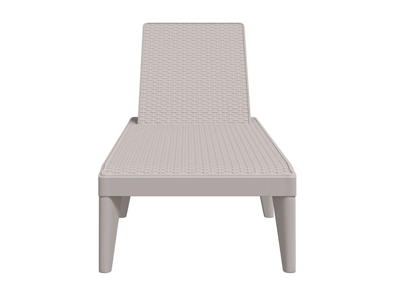 Cappuccino fauteuil 186x60x29 cm PP