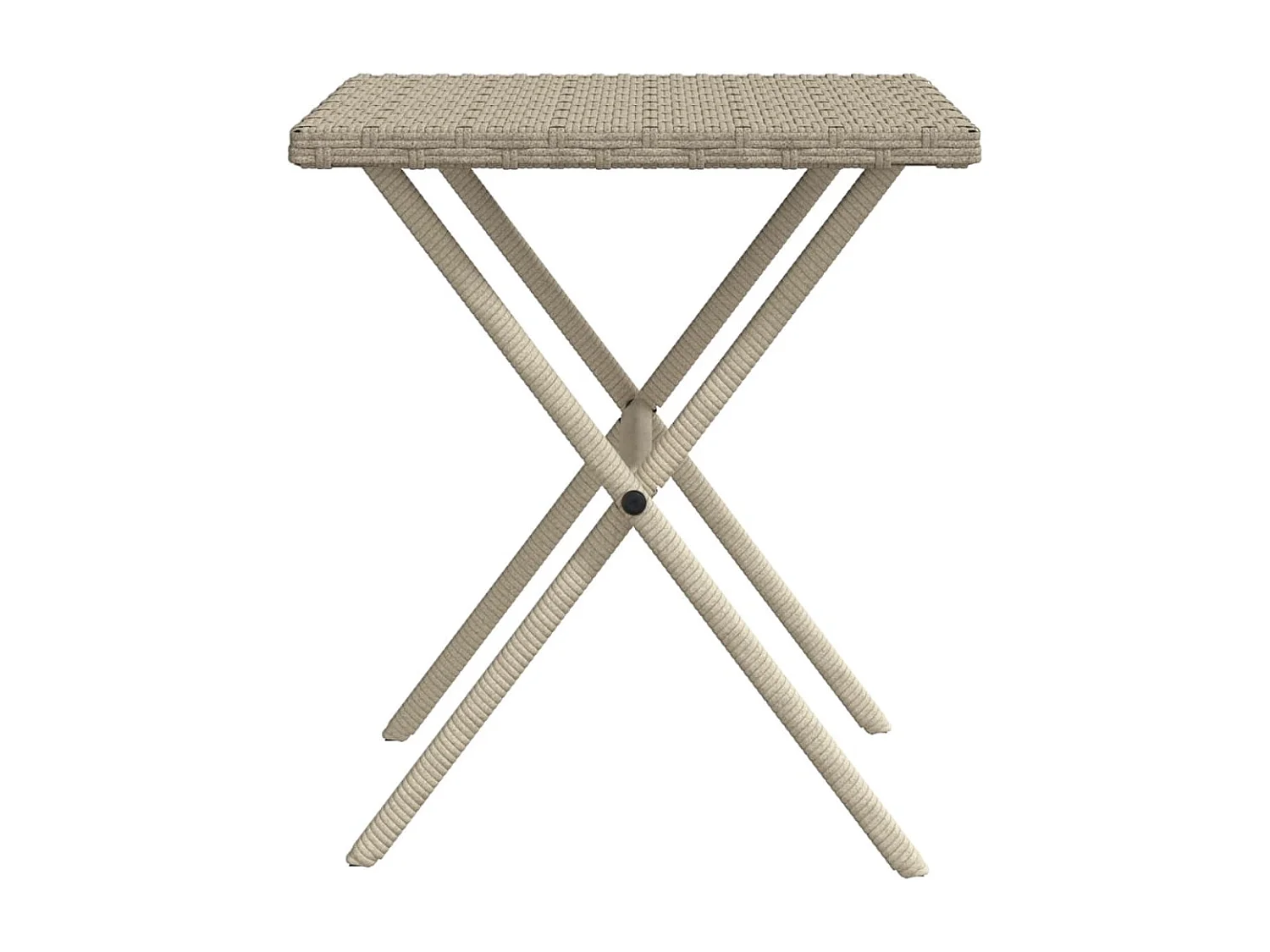 Ligstoelen set van 2 met lichtgrijs geweven harstafel