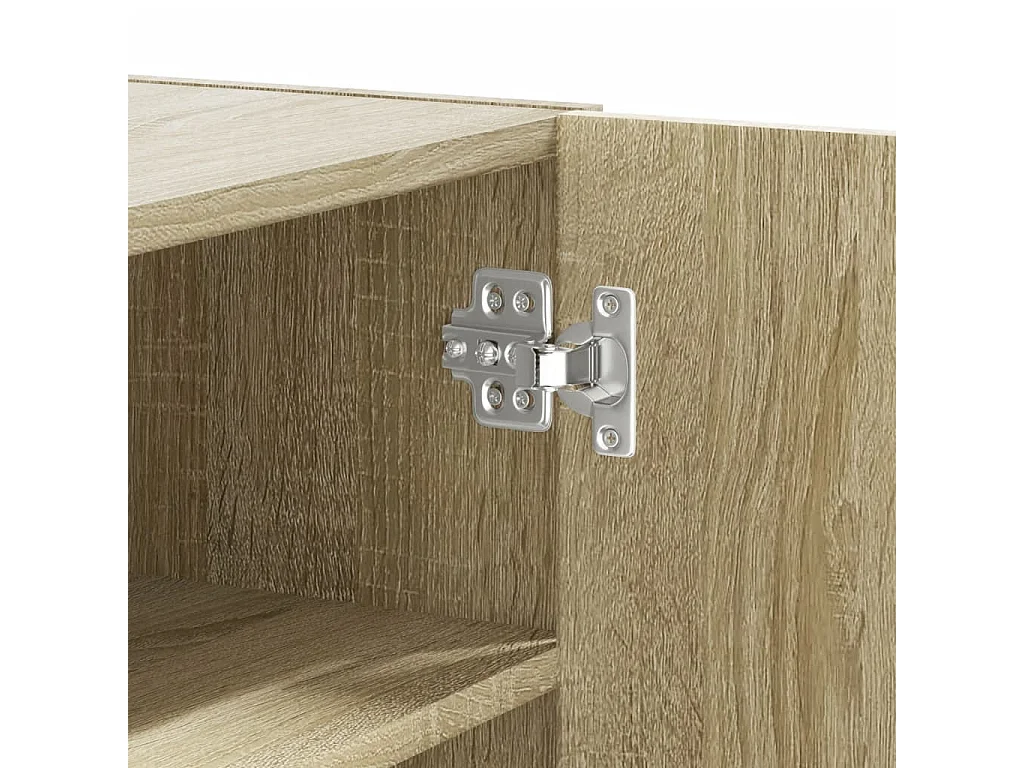 Armoire murale chêne sonoma 75x35x60 cm bois d'ingénierie