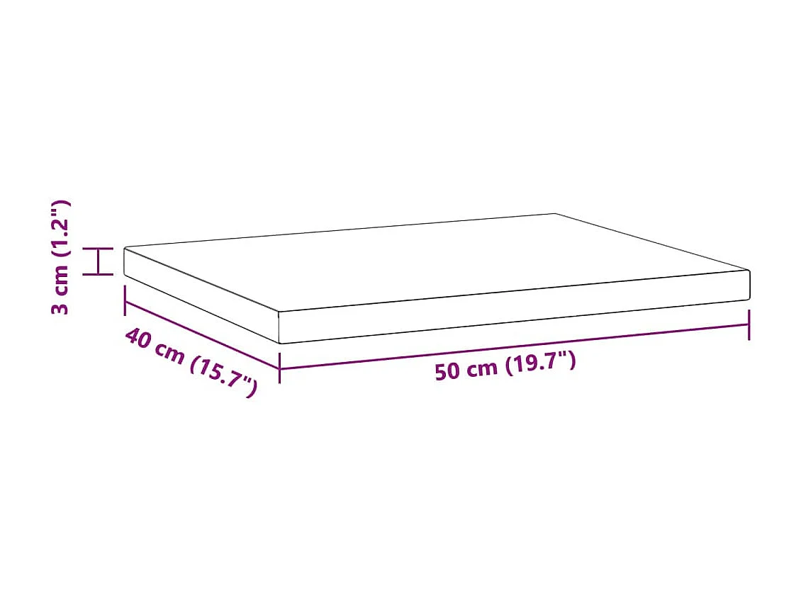 Prateleiras de parede 2 pcs 50x40x3 cm aço inoxidável prateado