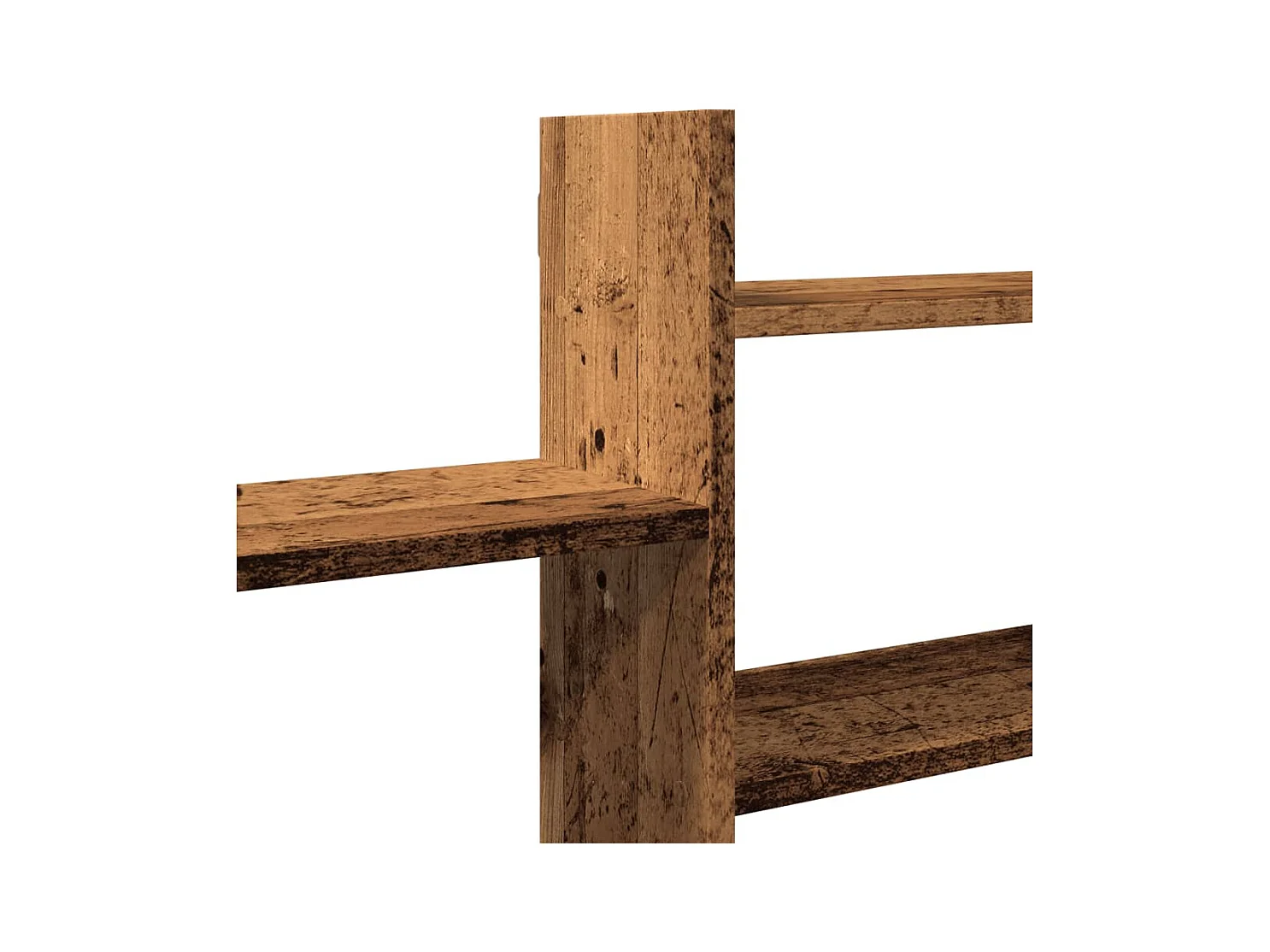 Prateleira parede 167,5x18x68cm derivados madeira madeira velha