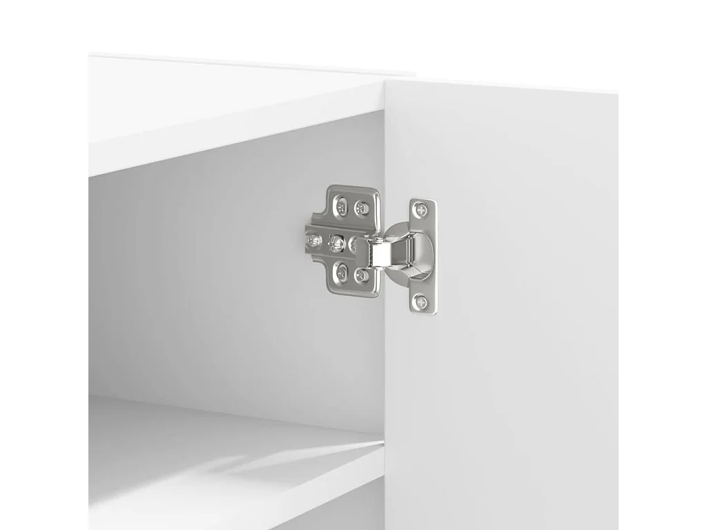 Armario de pared madera de ingeniería blanco 75x35x60 cm