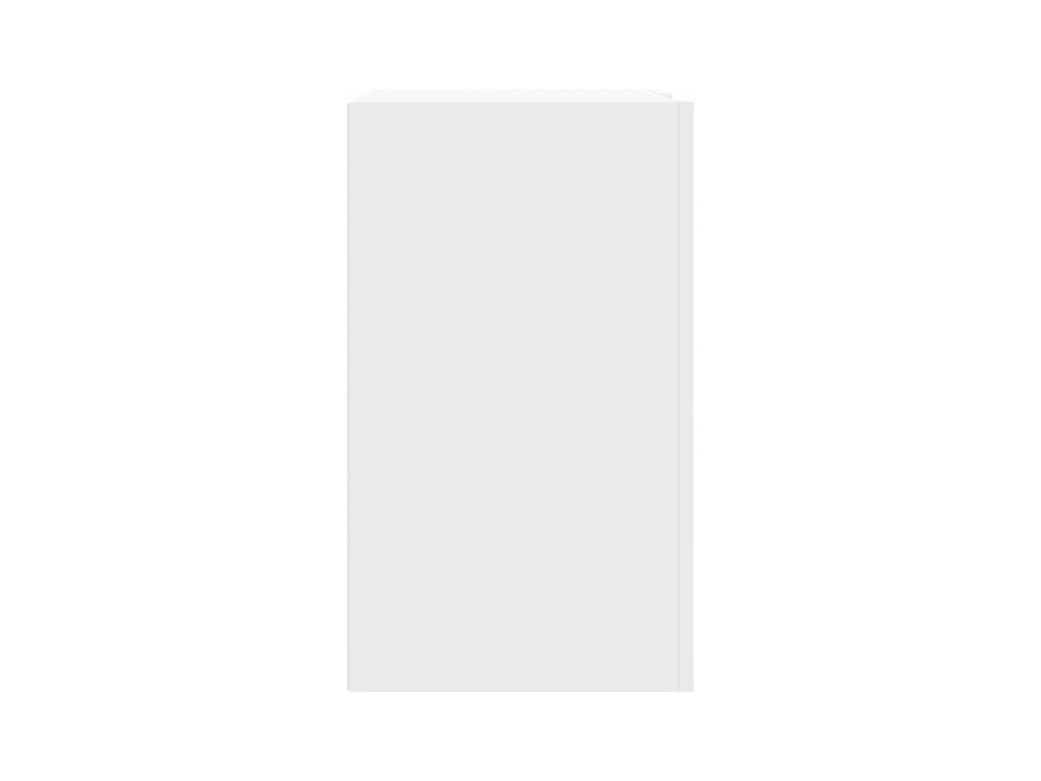 Armoire murale blanc 75x35x60 cm bois d'ingénierie