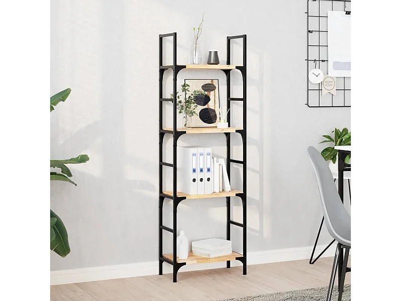 Schweberegal 40x20x2 cm Massivholz Akazie Unbehandelt