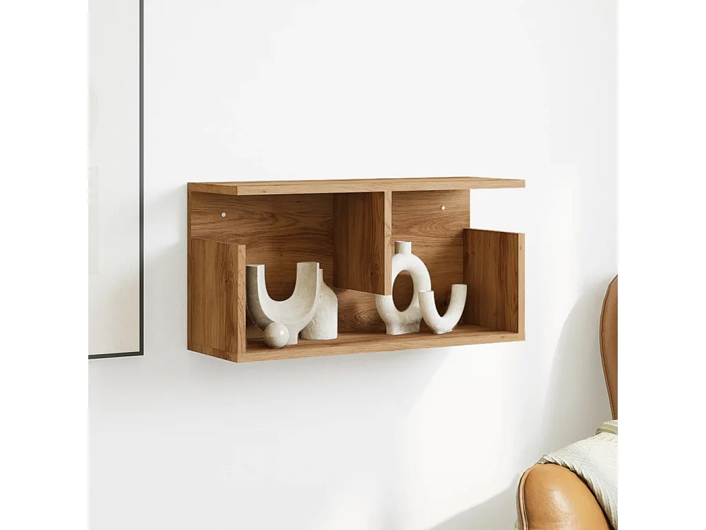 Wandschrank 60x20x30 cm Artisan-Eiche Holzwerkstoff