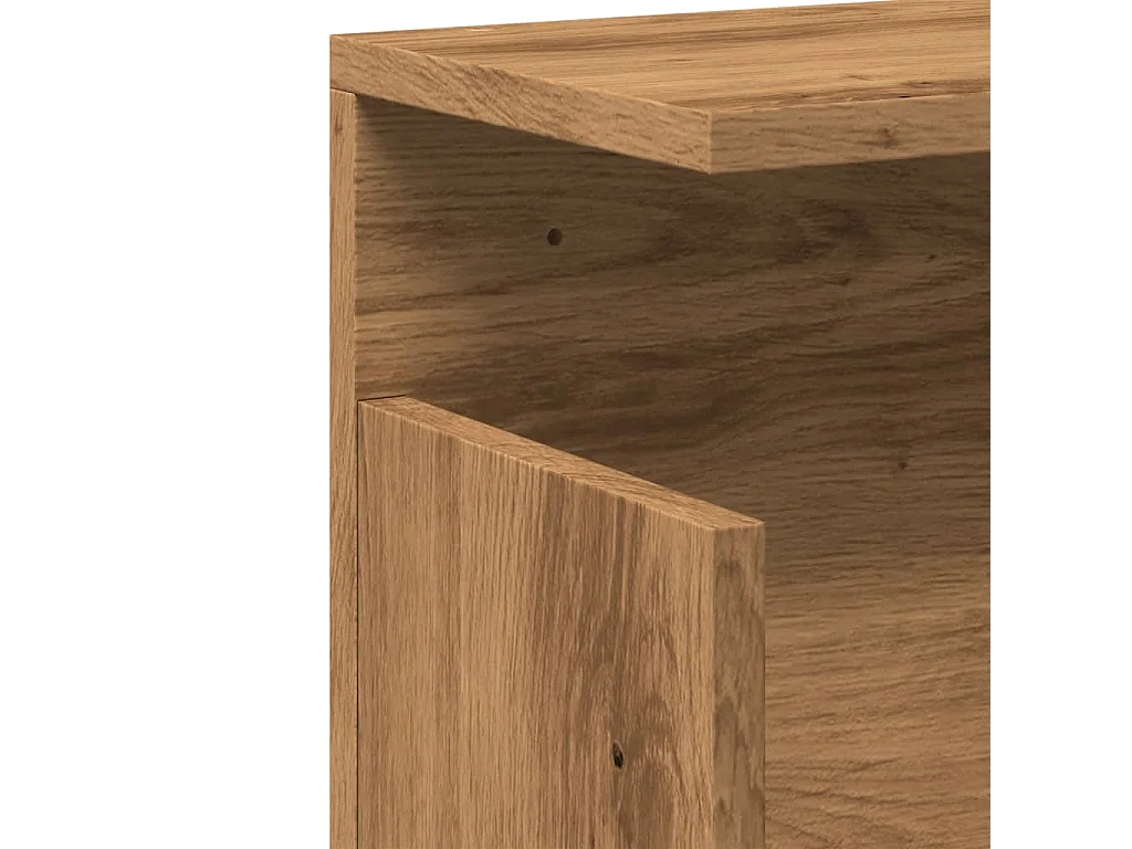 Wandschrank 60x20x30 cm Artisan-Eiche Holzwerkstoff