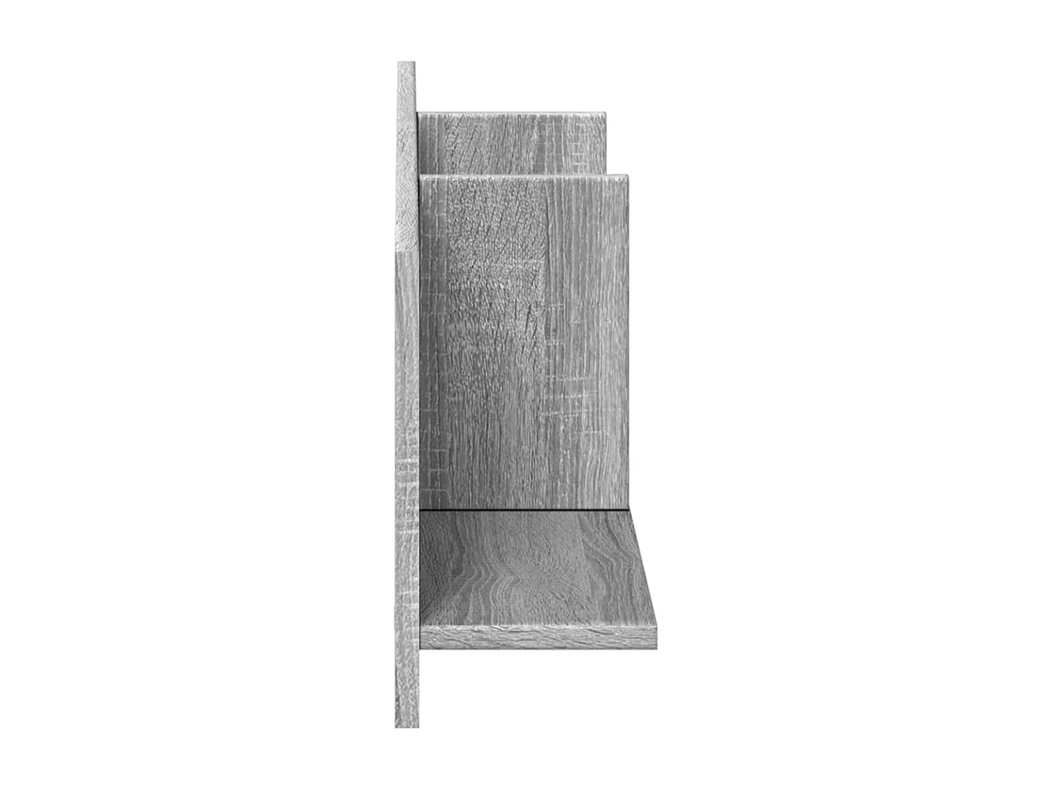 Armoire murale 100x16,5x30 cm sonoma gris bois d'ingénierie