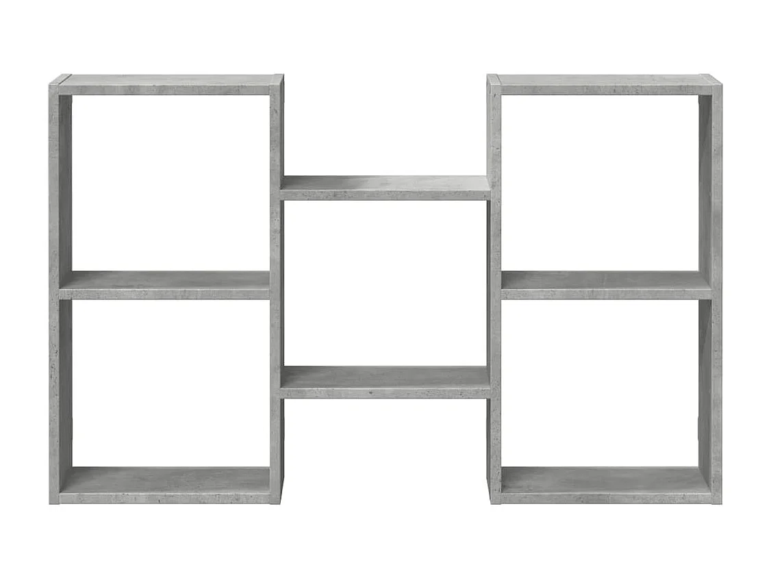 Étagère murale gris béton 96x18x60 cm bois d'ingénierie