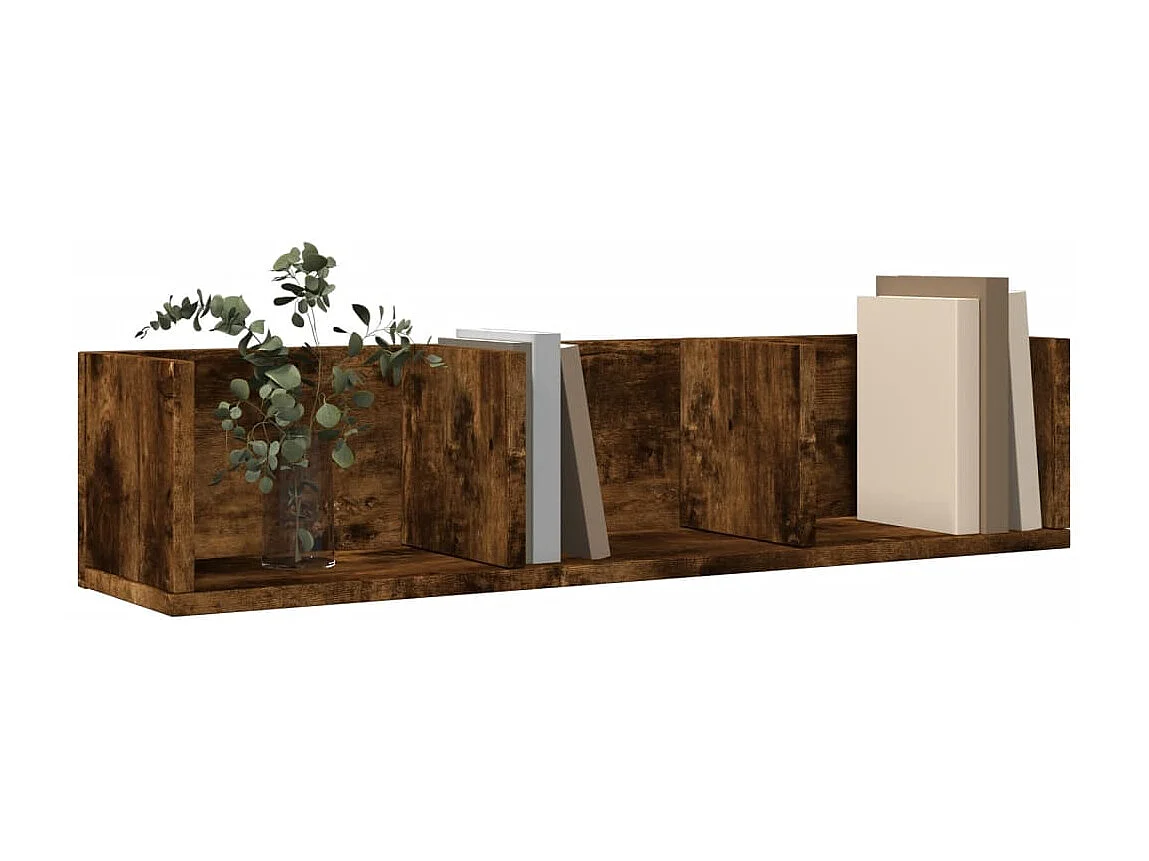 Wandschrank Räuchereiche 75x18x16,5 cm Holzwerkstoff