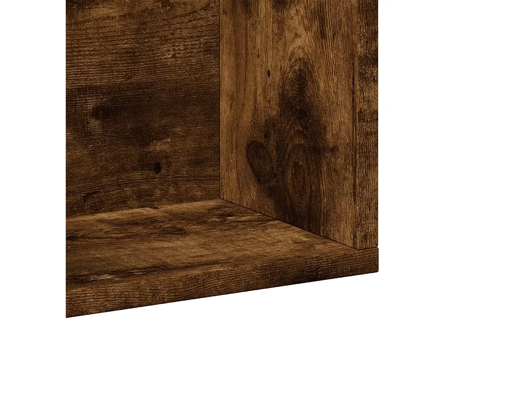 Wandschrank Räuchereiche 75x18x16,5 cm Holzwerkstoff