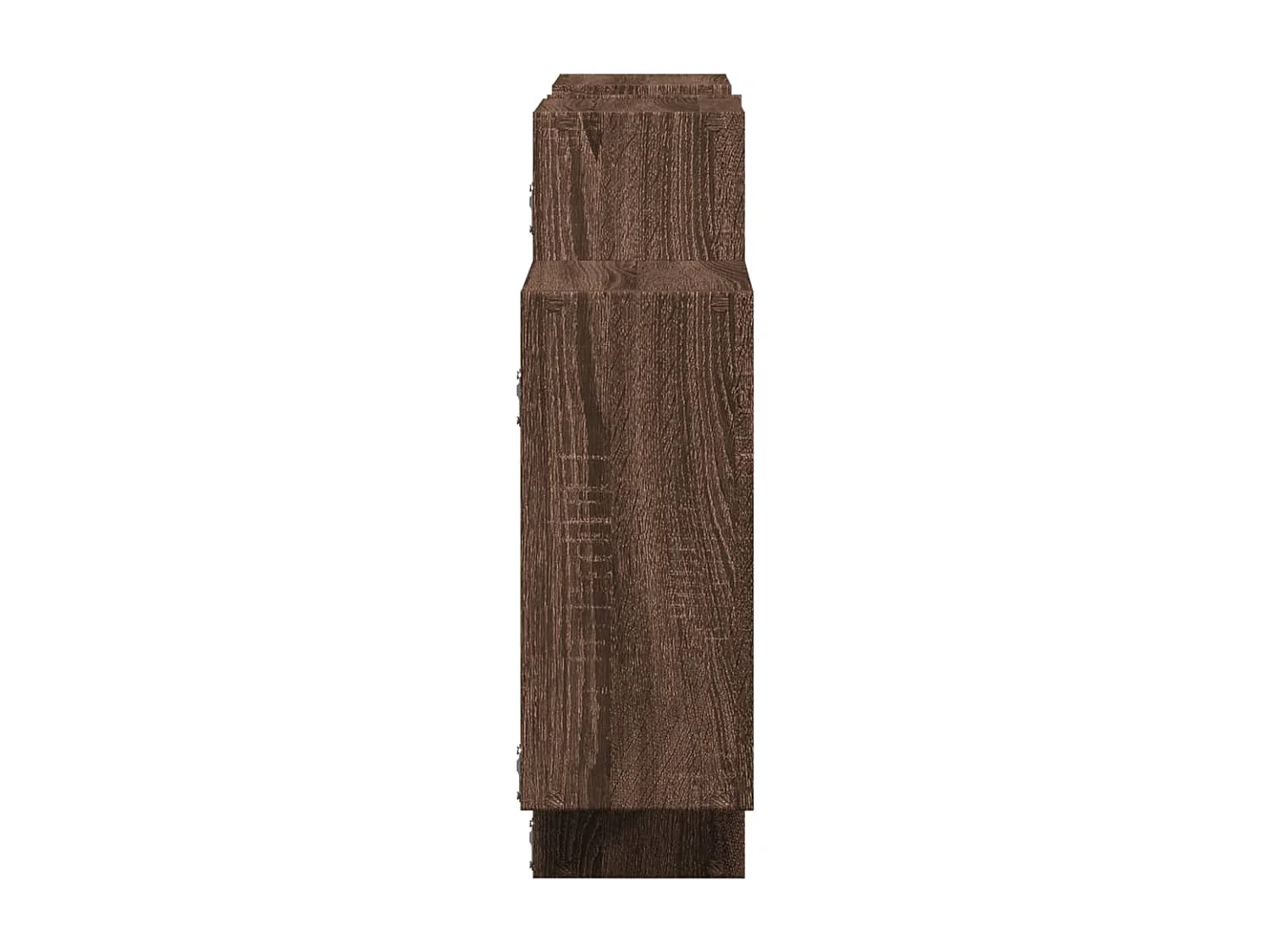 Étagère murale chêne marron 159x18x65 cm bois d'ingénierie