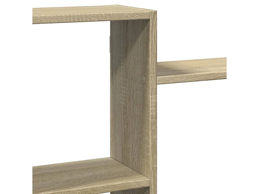 Étagère murale chêne sonoma 159x18x65 cm bois d'ingénierie