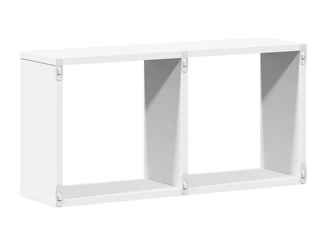 Armoire murale 60x16x30 cm blanc bois d'ingénierie