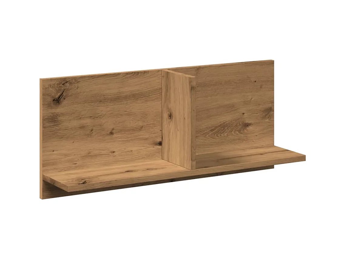 Armoire murale 70x16,5x30 cm chêne artisanal bois d'ingénierie
