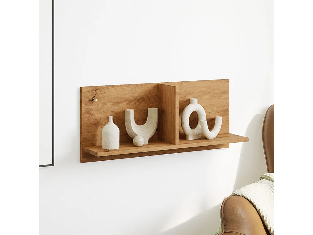 Armoire murale 70x16,5x30 cm chêne artisanal bois d'ingénierie