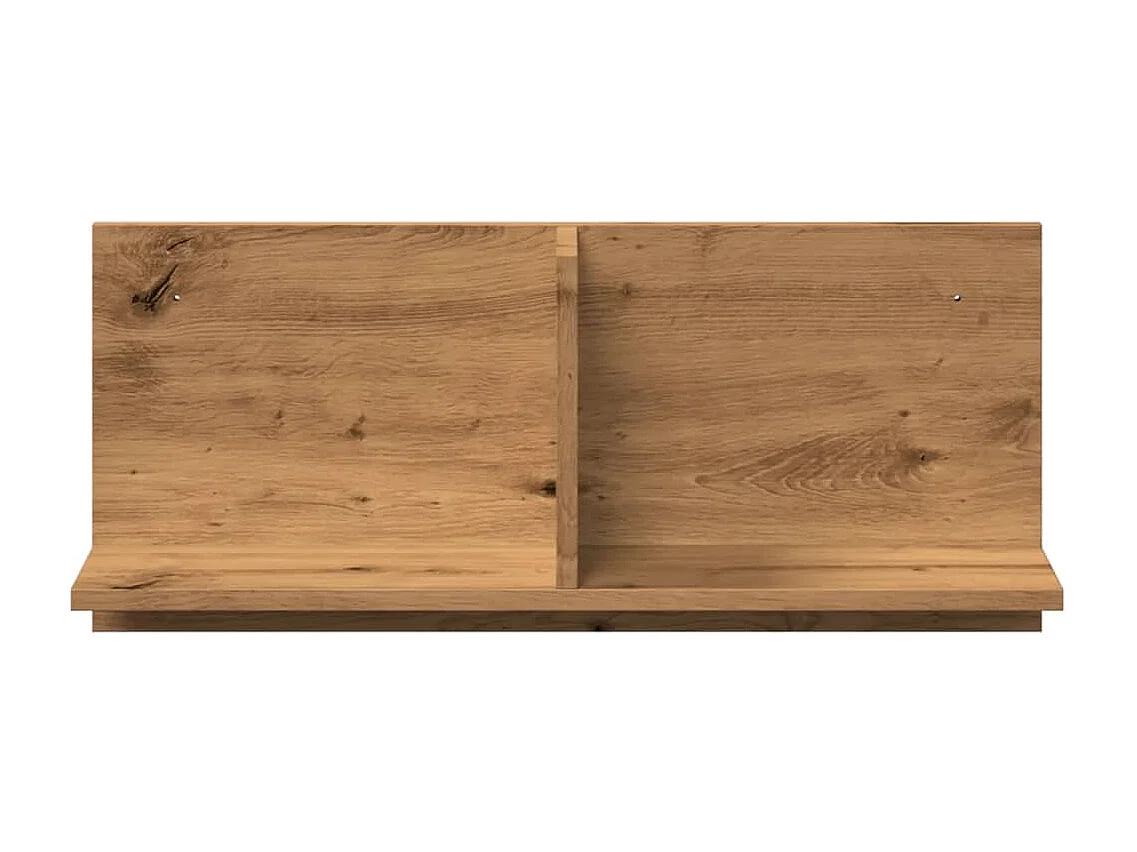 Armoire murale 70x16,5x30 cm chêne artisanal bois d'ingénierie