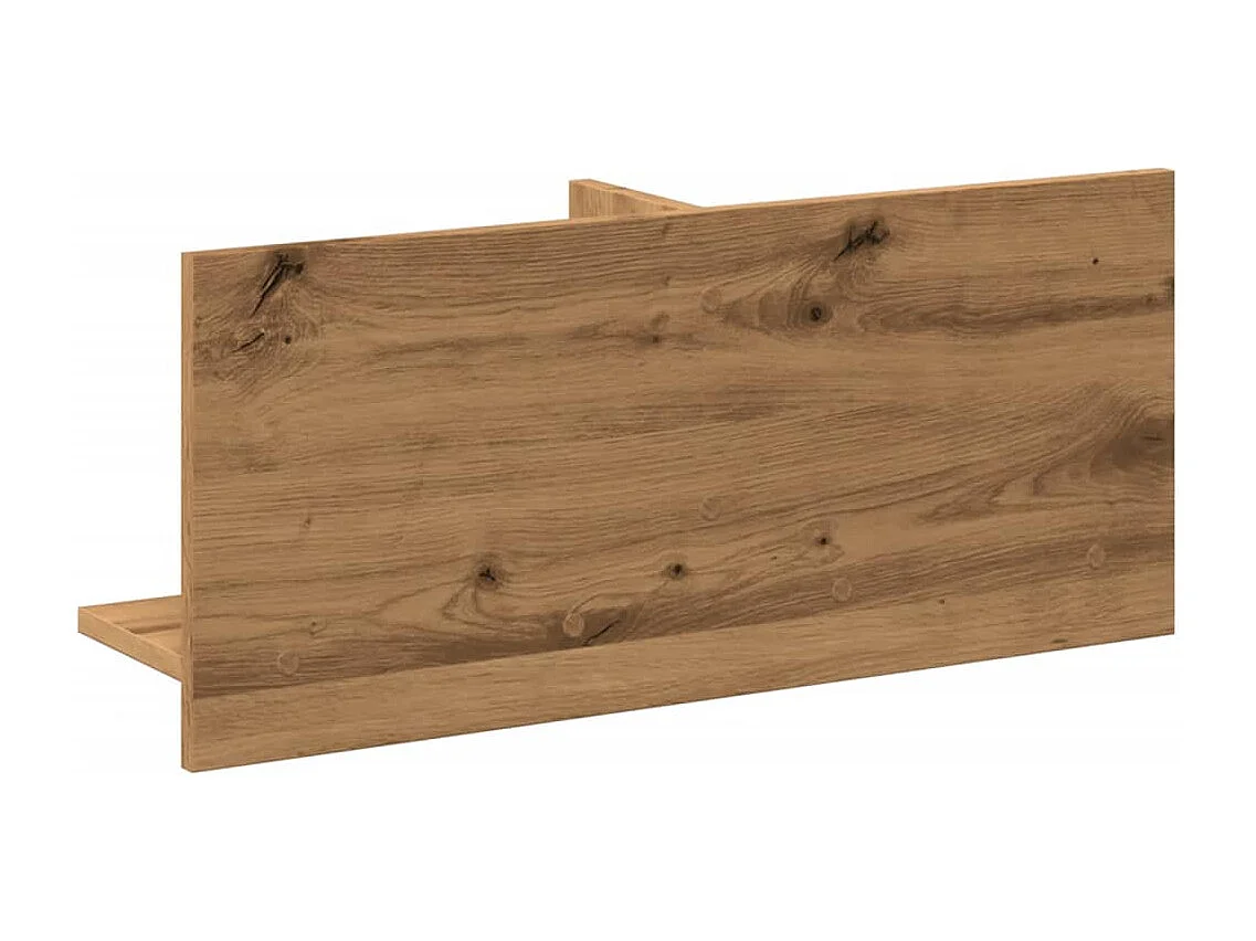 Armoire murale 70x16,5x30 cm chêne artisanal bois d'ingénierie