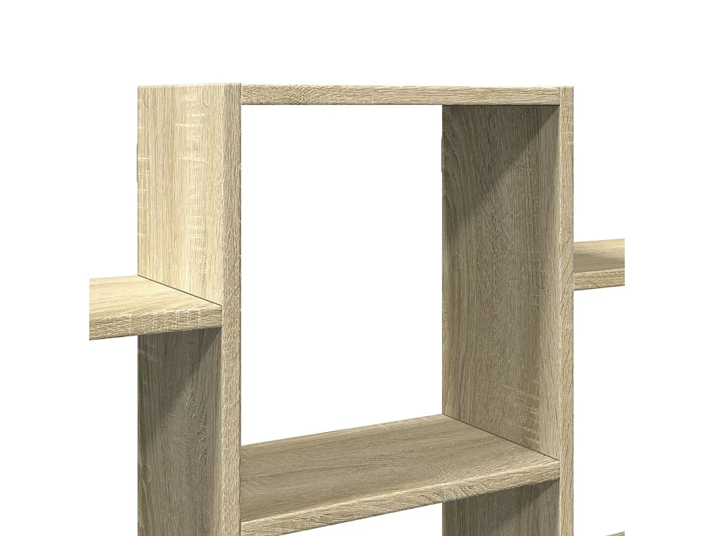 Étagère murale chêne sonoma 159x18x66 cm bois d'ingénierie