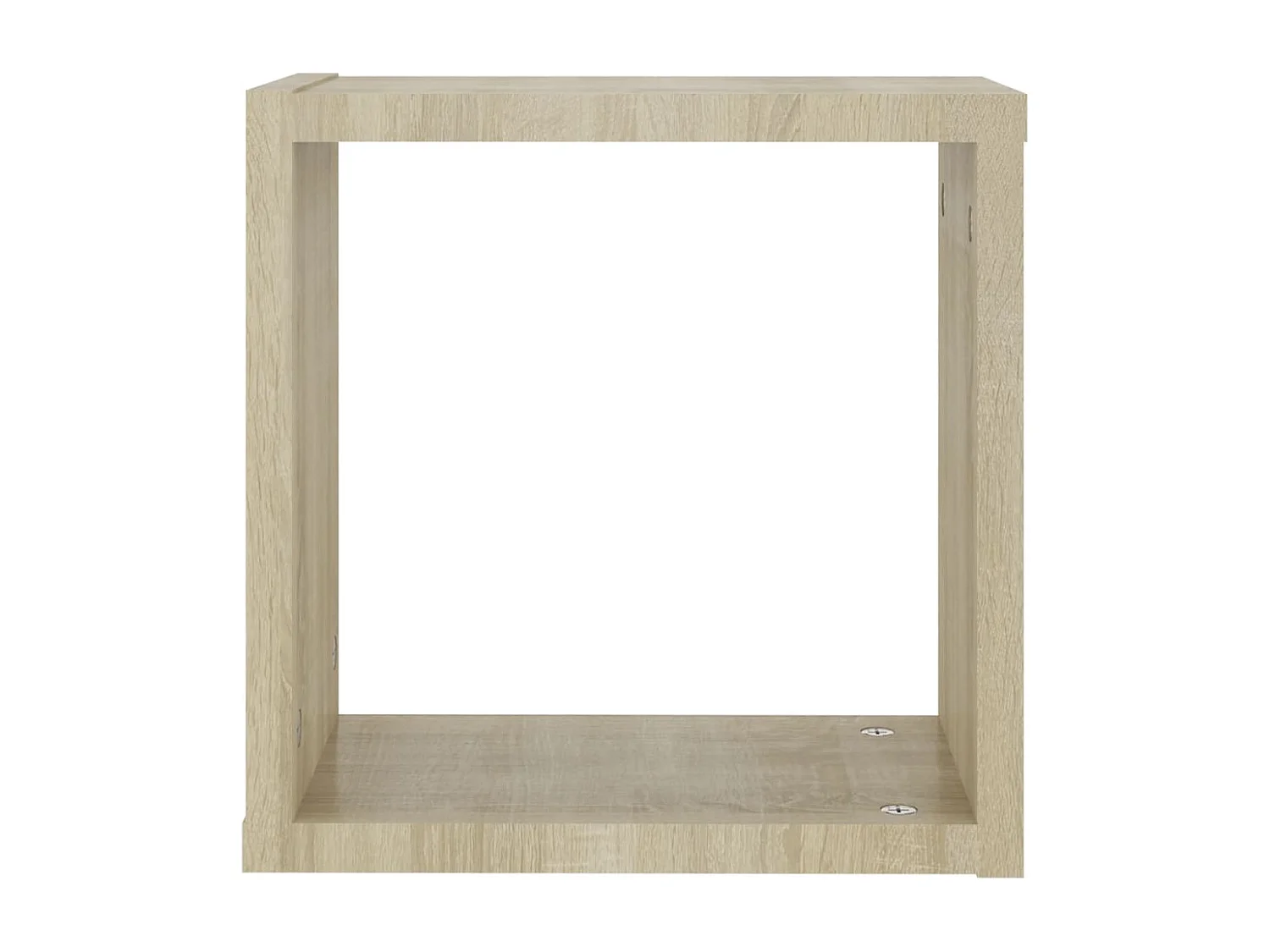 Étagères cube murales 4 pcs Chêne sonoma 30x15x30 cm