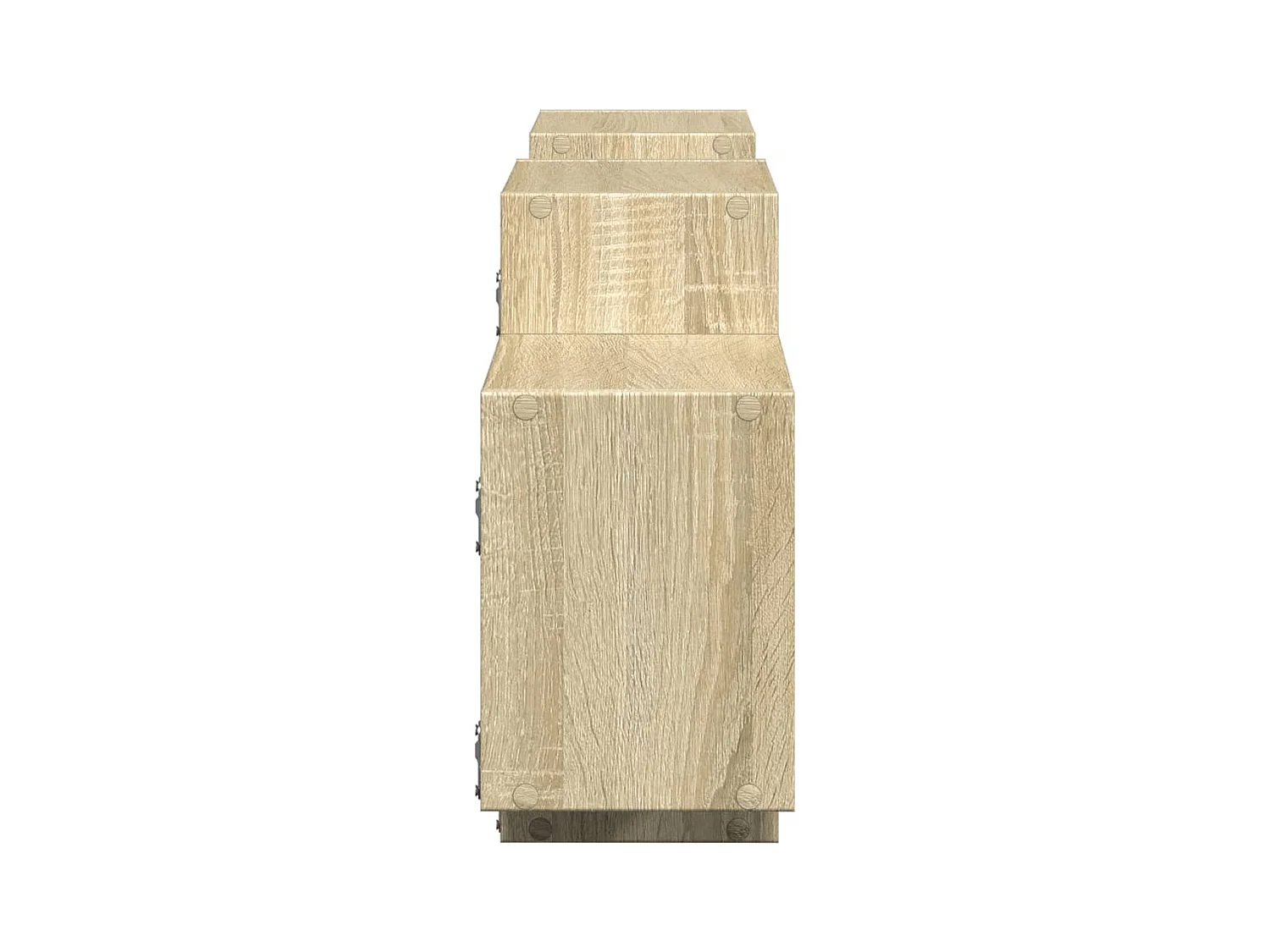Étagère murale chêne sonoma 129x18x42 cm bois d'ingénierie