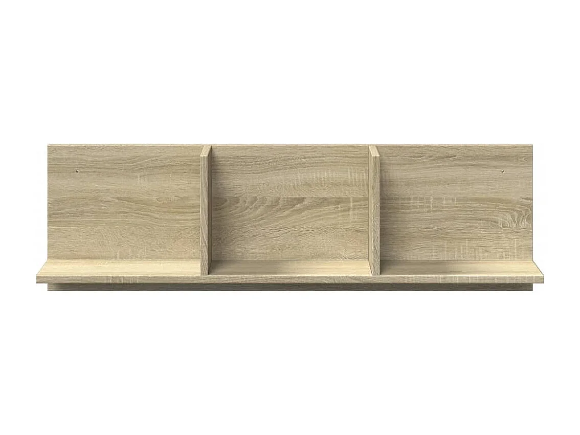 Armoire murale 100x16,5x30 cm chêne sonoma bois d'ingénierie