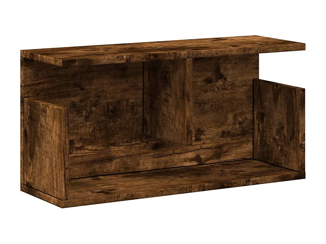 Armoire murale 60x20x30 cm chêne fumé bois d'ingénierie