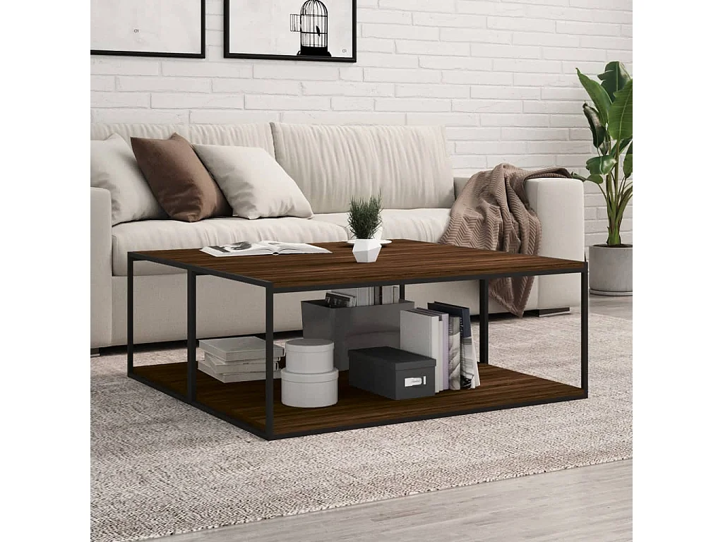 Wandregale 4 Stk. Braun Eichen-Optik 100x50x1,5cm Holzwerkstoff