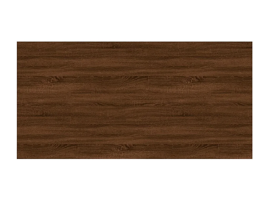 Wandregale 4 Stk. Braun Eichen-Optik 100x50x1,5cm Holzwerkstoff