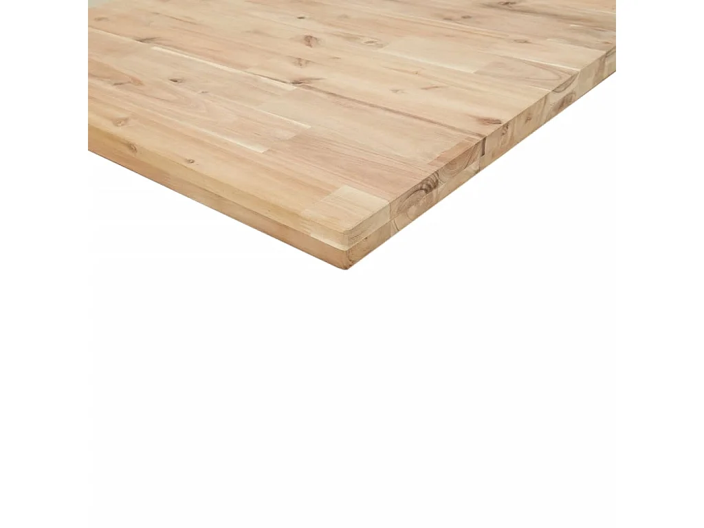 Prateleiras flutuantes 2pcs 80x20x4cm acácia maciça não tratada