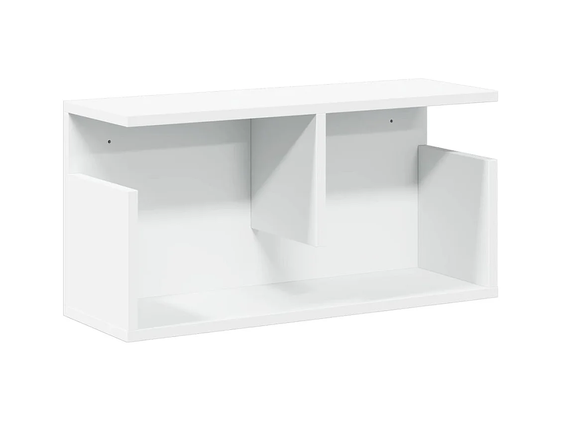 Armoire murale 60x20x30 cm blanc bois d'ingénierie