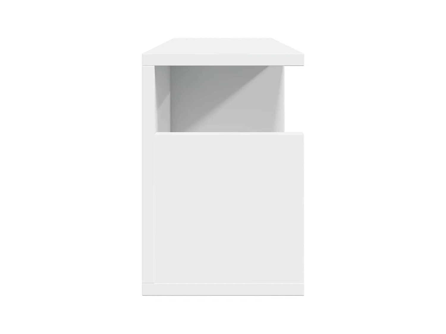 Armoire murale 60x20x30 cm blanc bois d'ingénierie