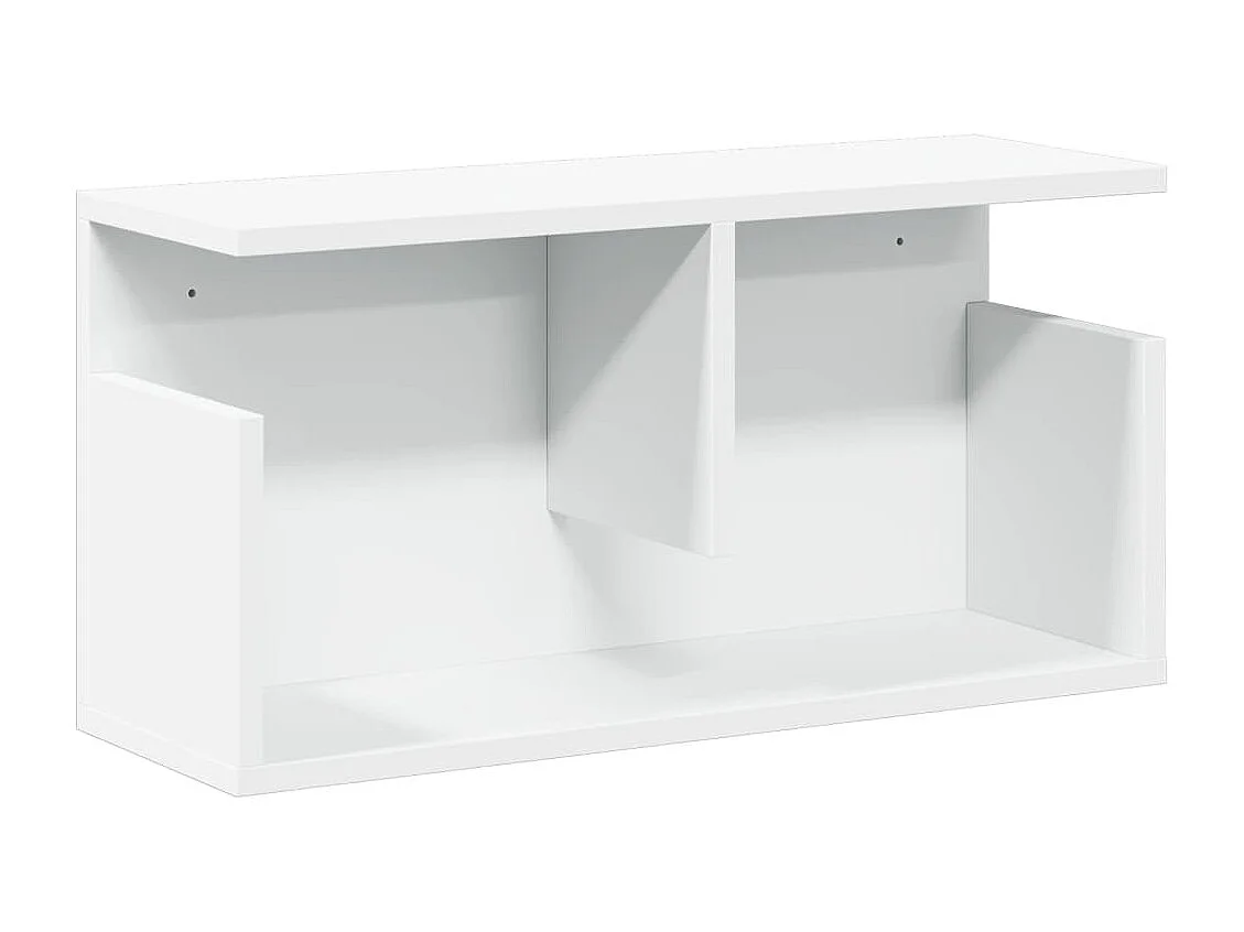 Armoire murale 60x20x30 cm blanc bois d'ingénierie