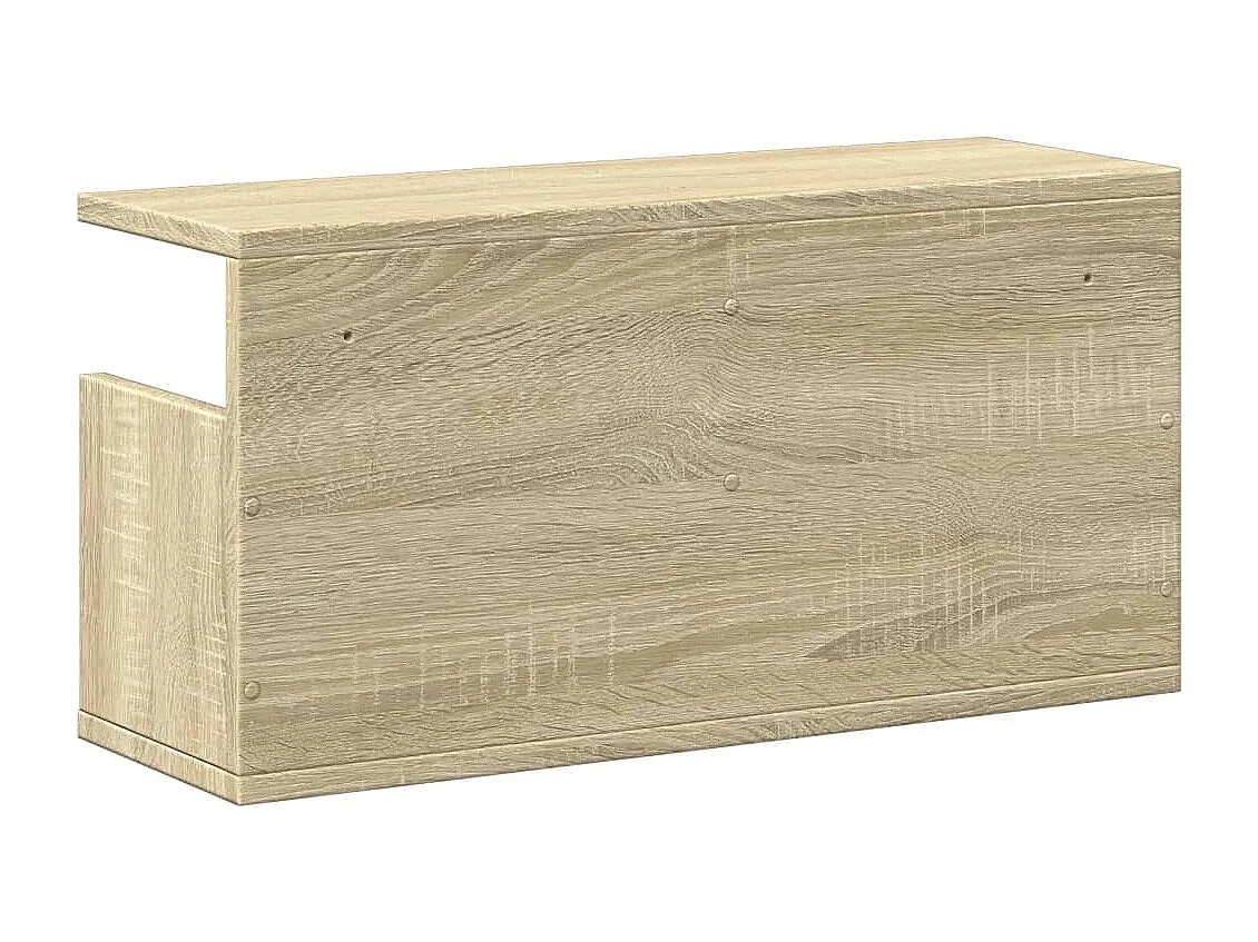 Armoire murale 60x20x30 cm chêne sonoma bois d'ingénierie