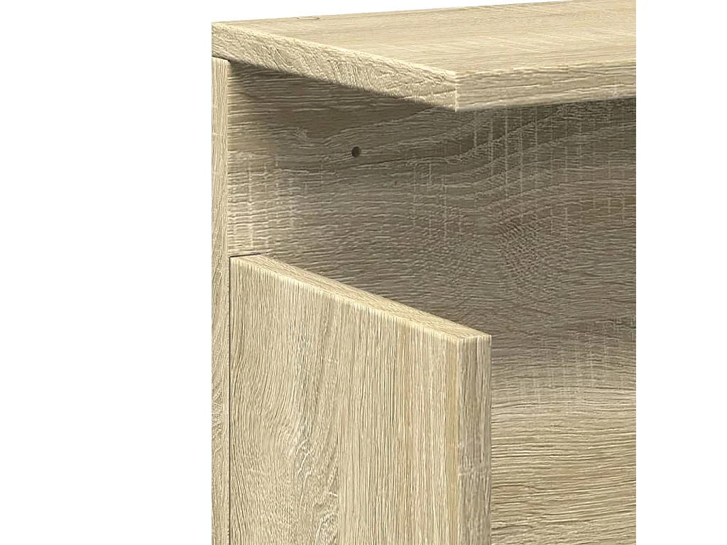 Armoire murale 60x20x30 cm chêne sonoma bois d'ingénierie