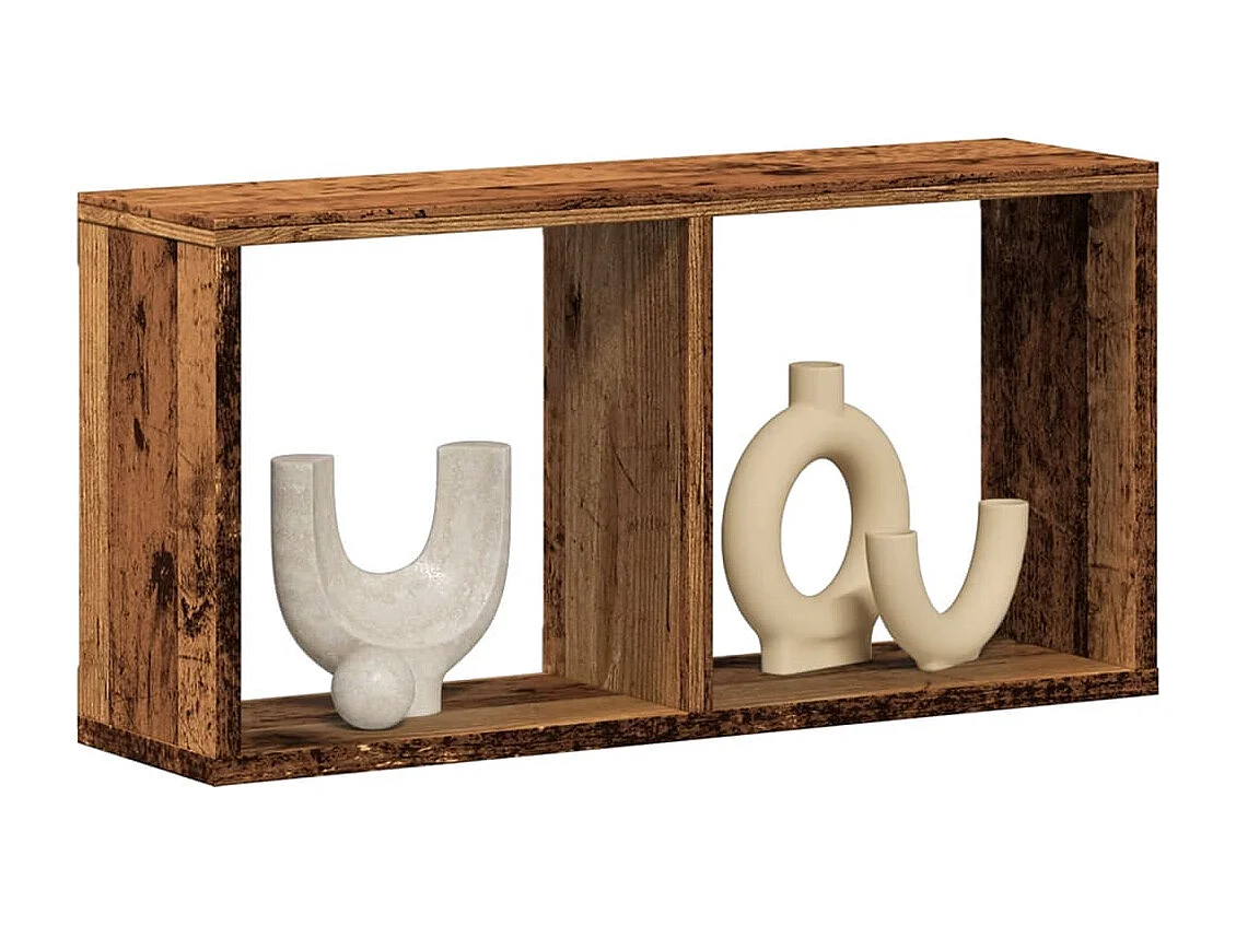 Armoire murale 60x16x30 cm vieux bois bois d'ingénierie