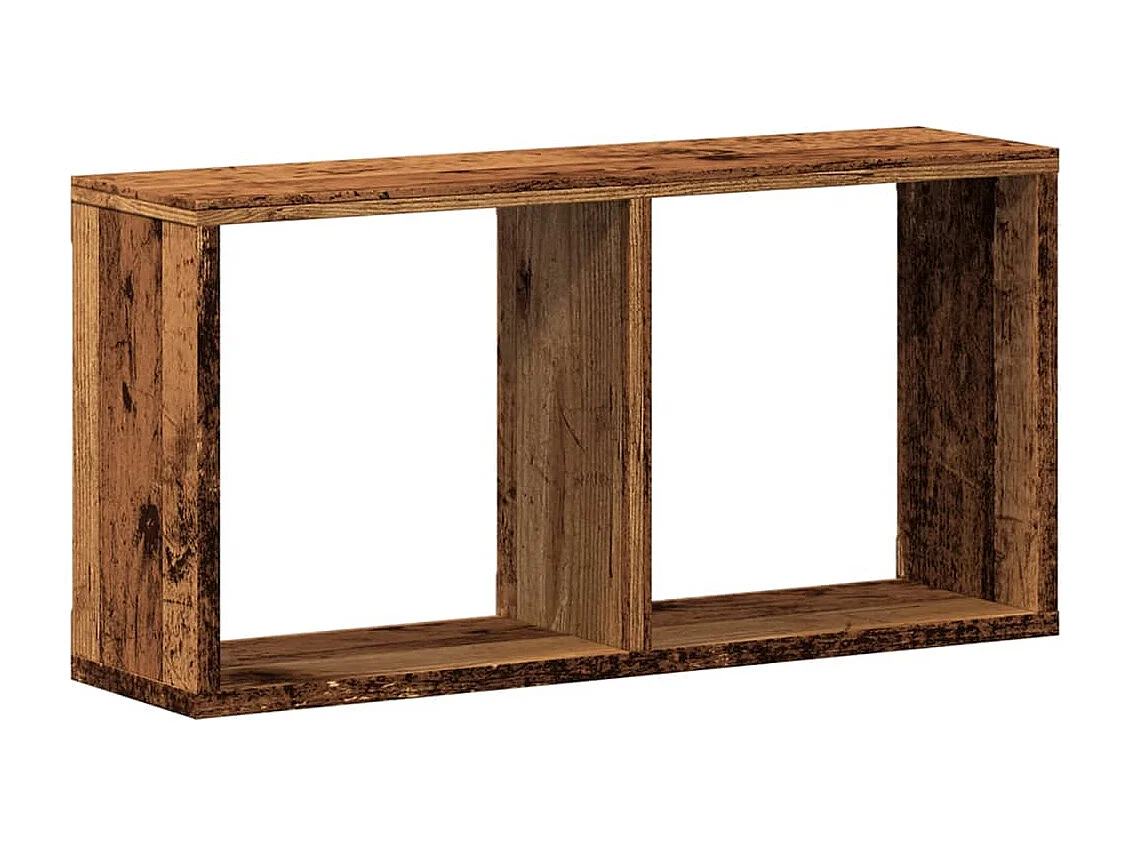 Armoire murale 60x16x30 cm vieux bois bois d'ingénierie