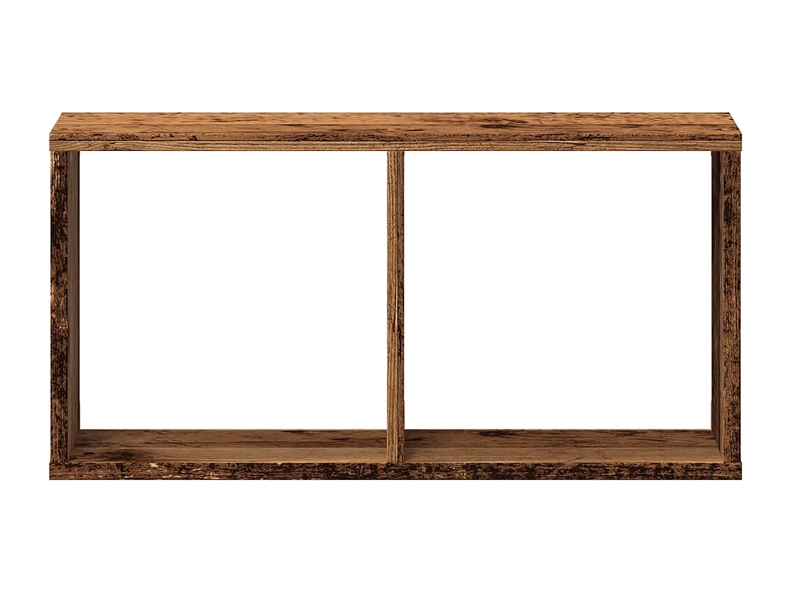 Armoire murale 60x16x30 cm vieux bois bois d'ingénierie