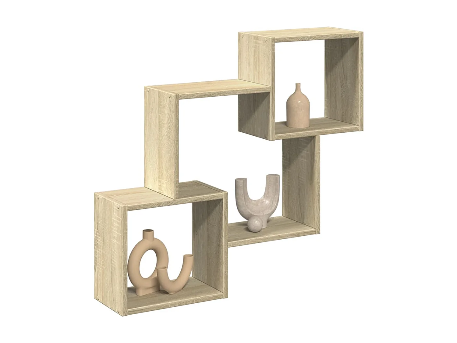 Armario de pared madera de ingeniería roble sonoma 78x18x71 cm